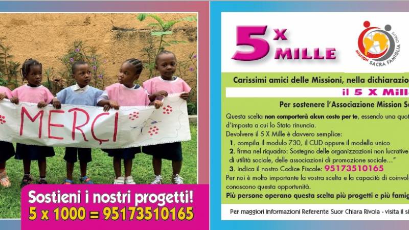 5 x mille solidale